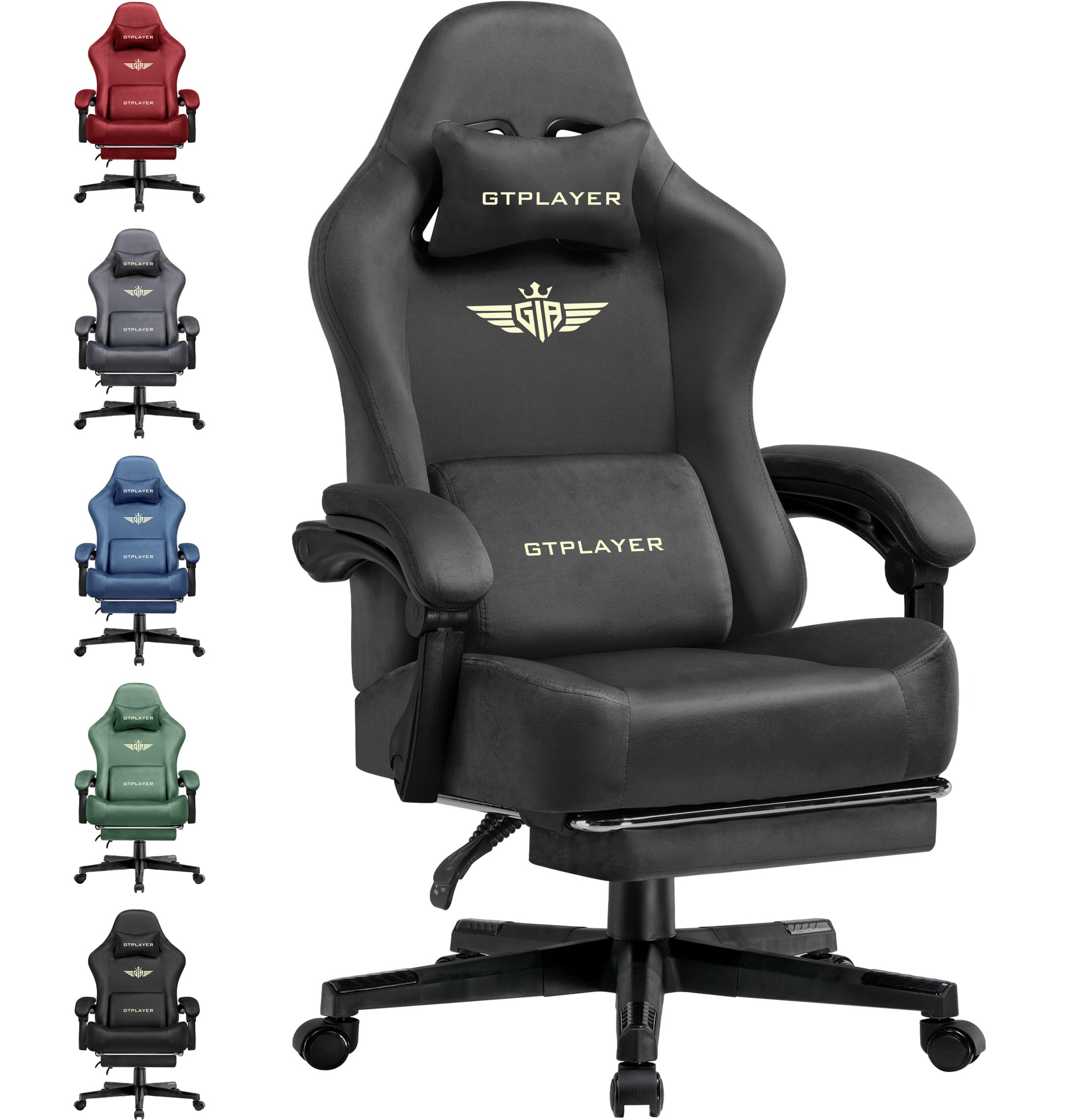 Amazon.com: GTPLAYER Gaming Chair Fabric with Pocket Spring